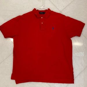 Polo by Ralph Lauren Red XL Short Sleeve Polo
